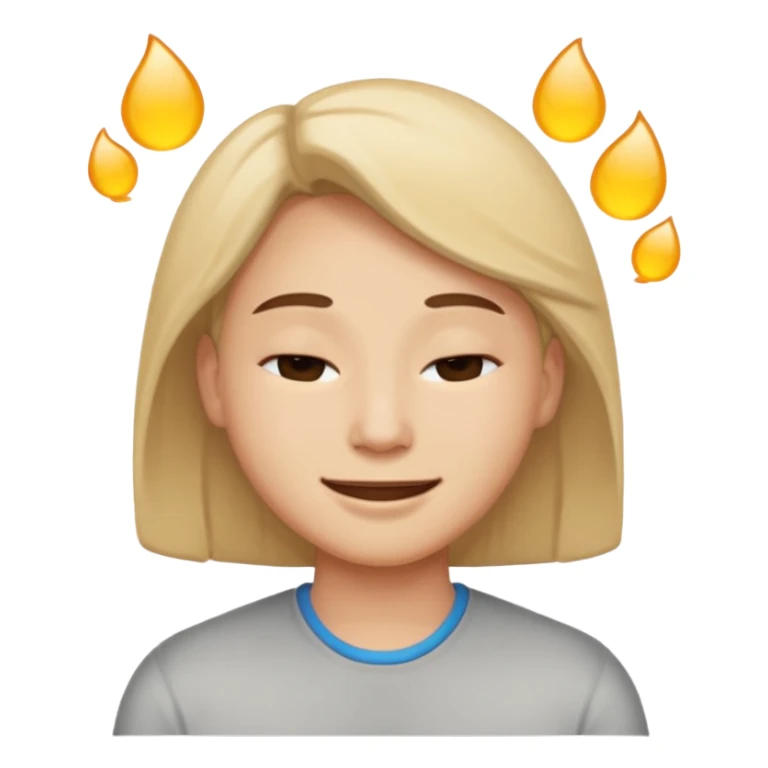 Smile with eyes closed sticker