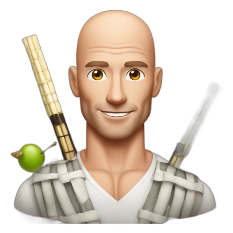 johnny sins holding a Mikado sticker