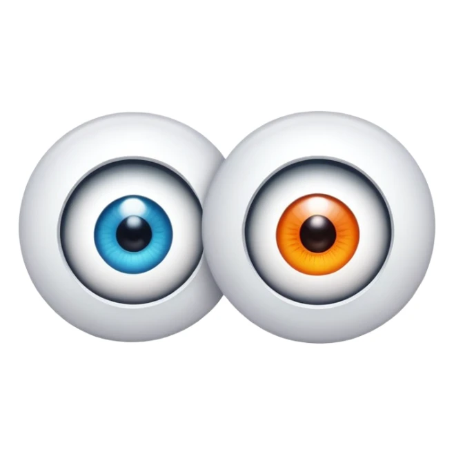 Just the letters “ISTG” with cartoon eyeballs behind it sticker