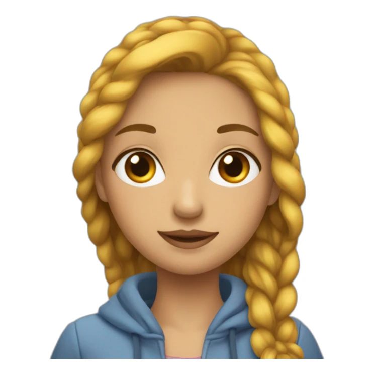 Une fille trop belle sticker