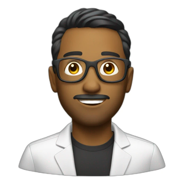 locutor dj de radio sticker