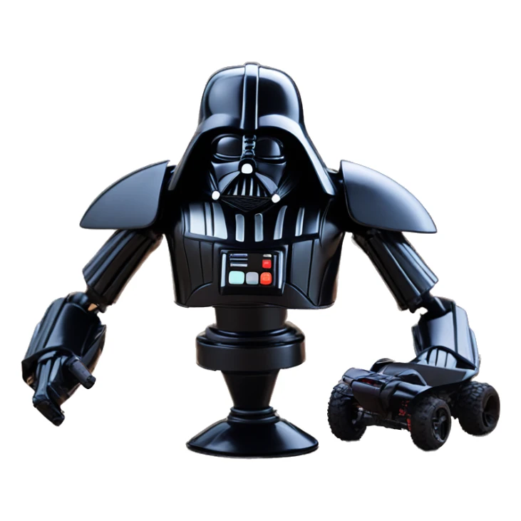 Toy Story Darth Vader themed rc car  sticker