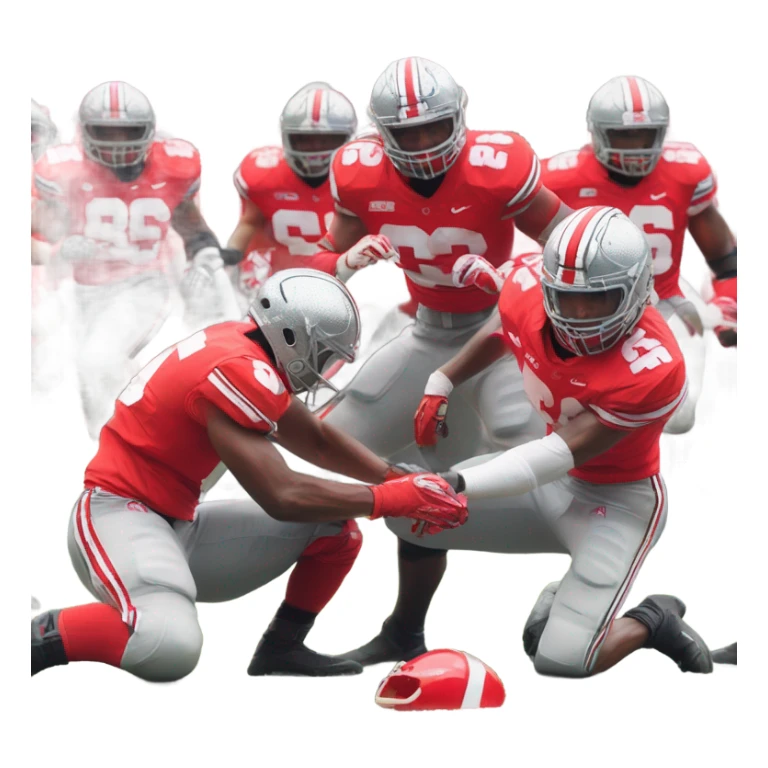 Ohio State football  sticker