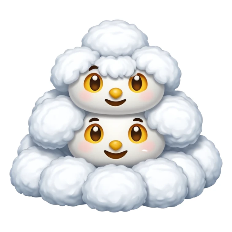  snow accumulate sticker