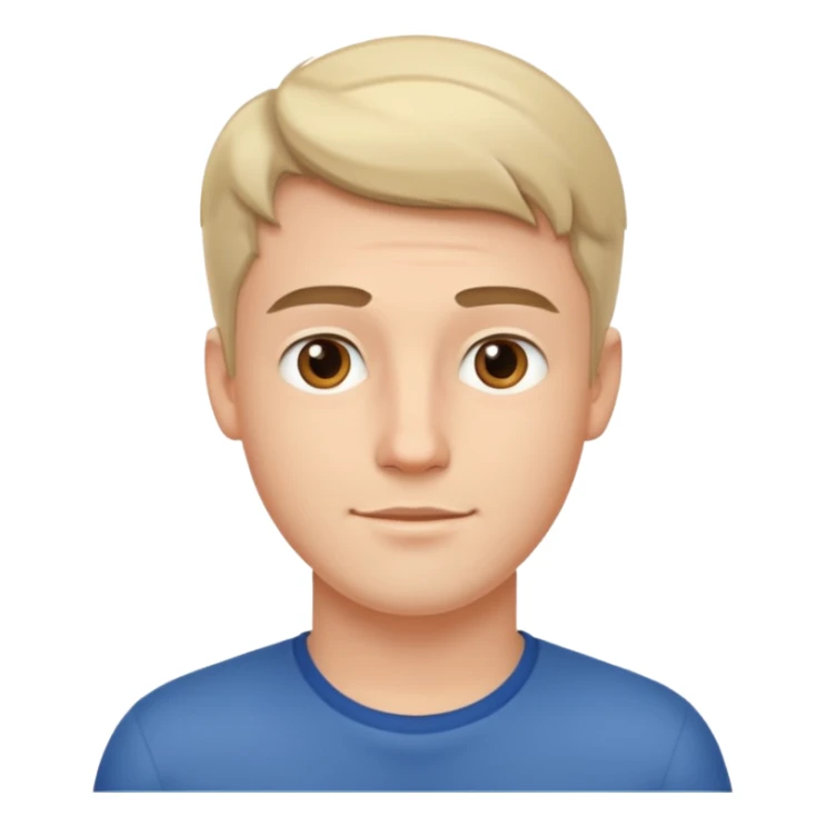 Joven blanco de buena parecencia sticker