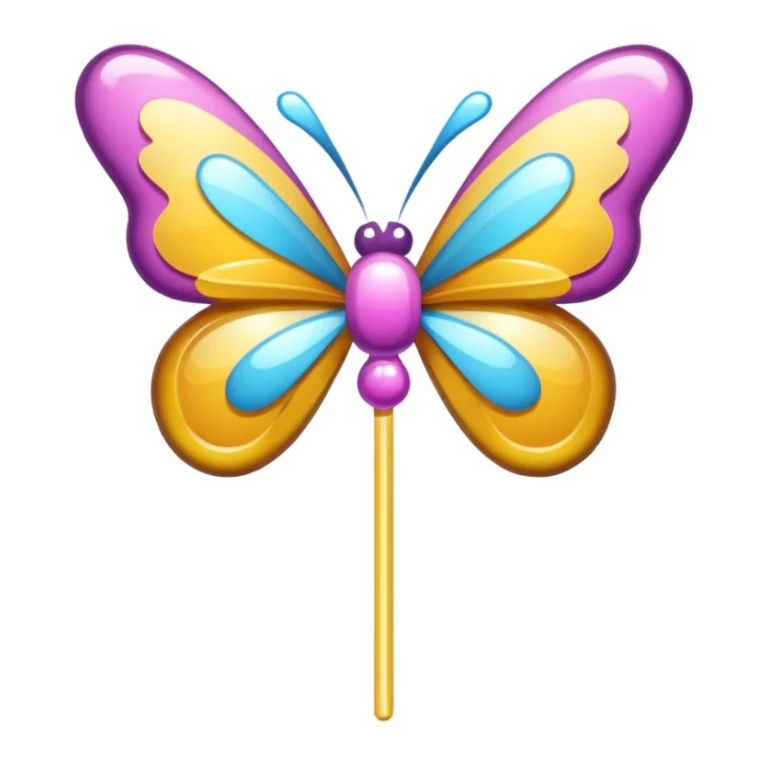 Sucette avec un noeud papillon sticker