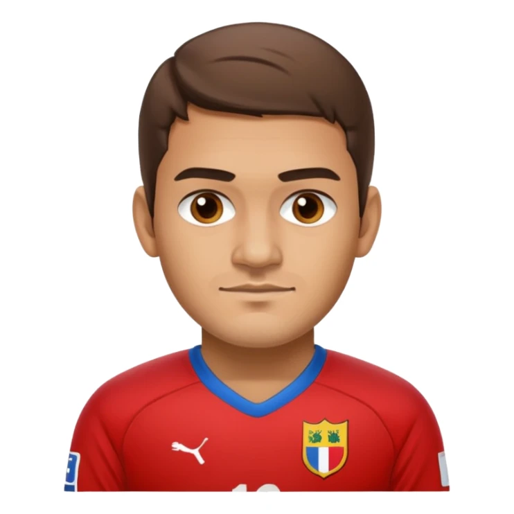 Casillas football player sticker