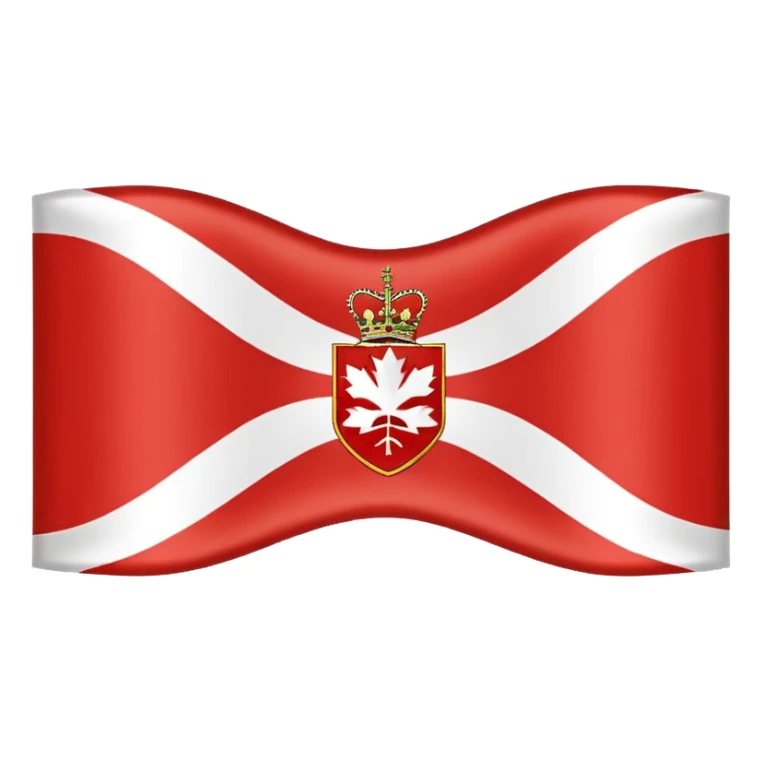 Canadian Red ensign flag 1957 sticker