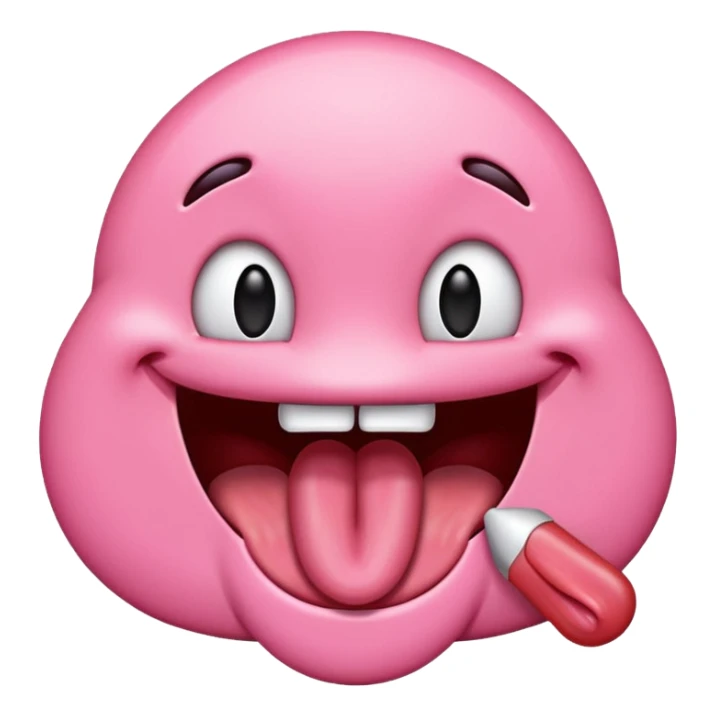 emoji tongue sticking out  sticker