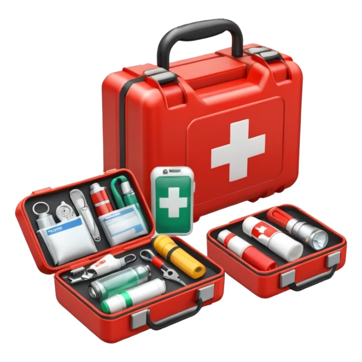 EMERGENCY KIT sticker