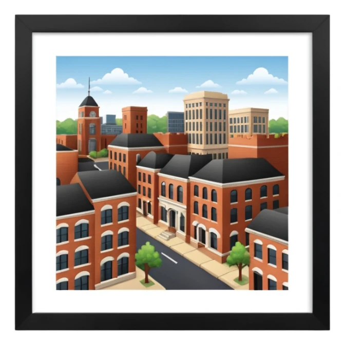 Arkansas historical downtown sticker