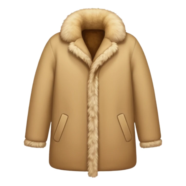 beige autumn winter fury  sticker