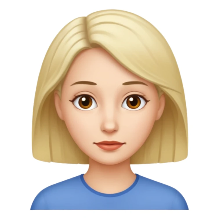 hair loss in woman sticker