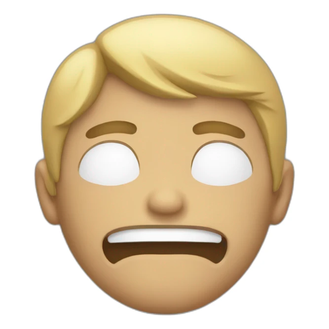 Someone loosing it sticker