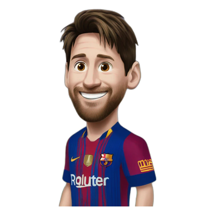 Happy Messi sticker