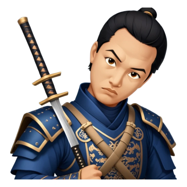 Vigilant Samurai sticker