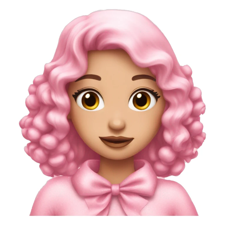 Aesthetic pink Christmas girly sticker