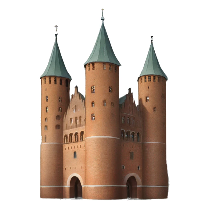 The Holstentor from Luebeck, Germany sticker