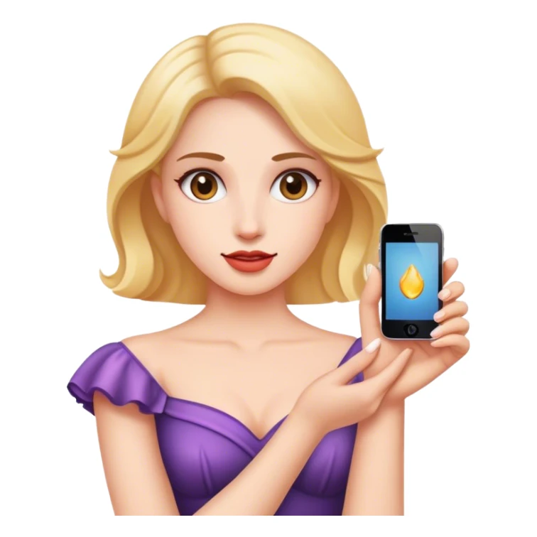 A Woman with a Show in The Hand  sticker