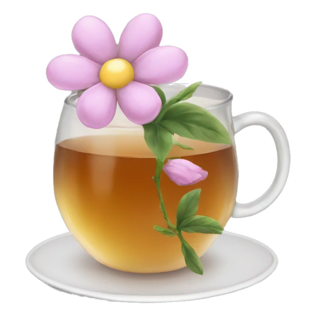Flower tea  sticker