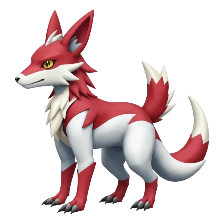 Zeraora-Lombax-Sergal-Zangoose-Cyclizar-Genesect-Pokémon, full body sticker