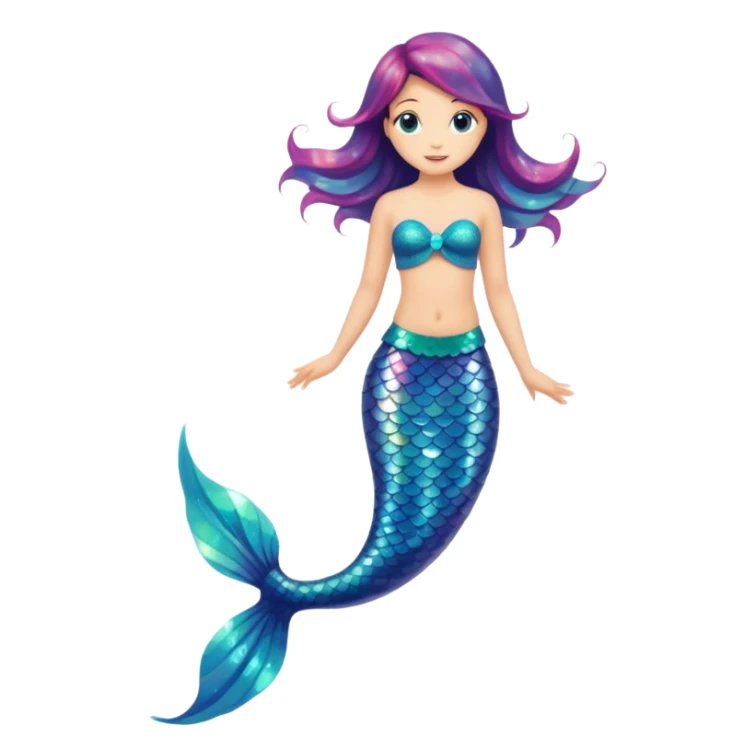 Denizkızı kuyruğu sticker