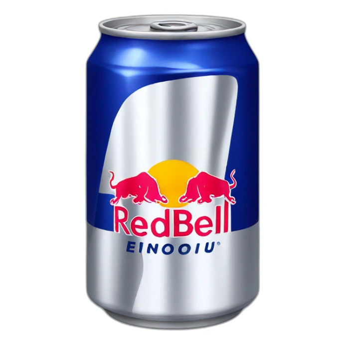 A can of redbull sticker