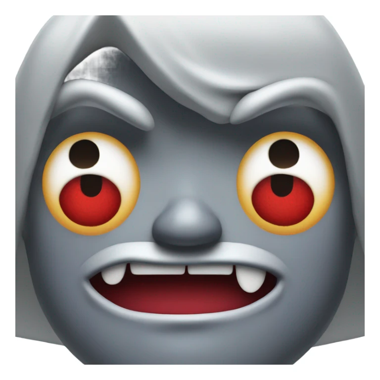 Mario vampires one eye is no! Face is black and smile red eye Vampires sticker