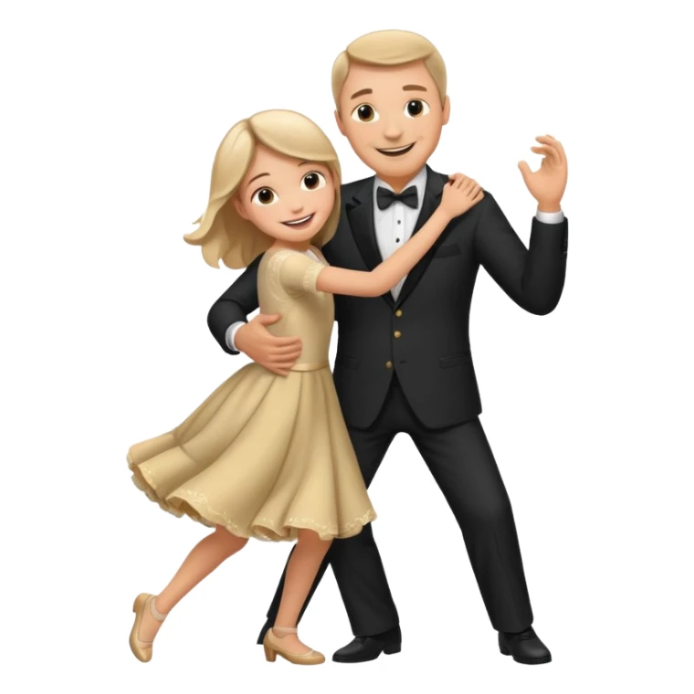 Father daughter Dance sticker