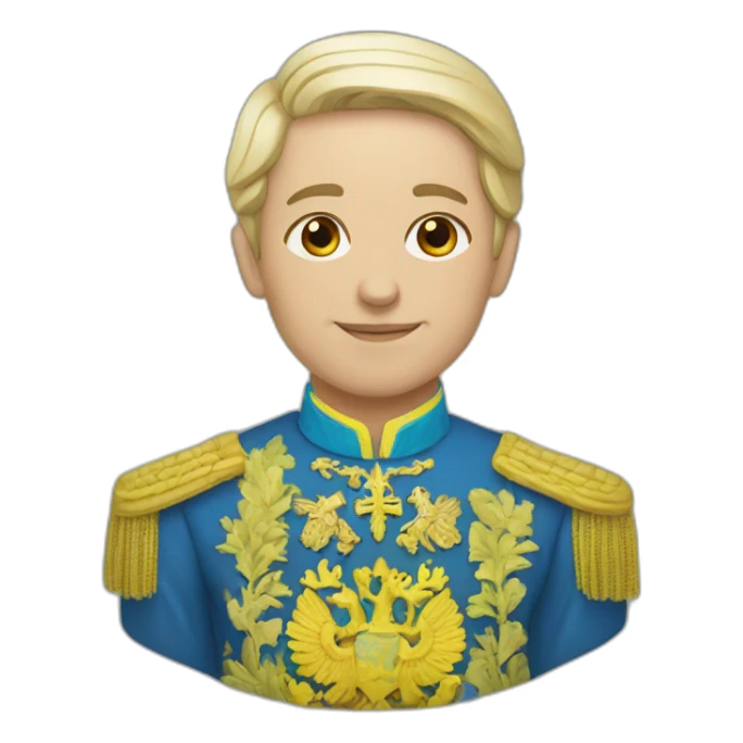 Ukrainian state Motherland sticker