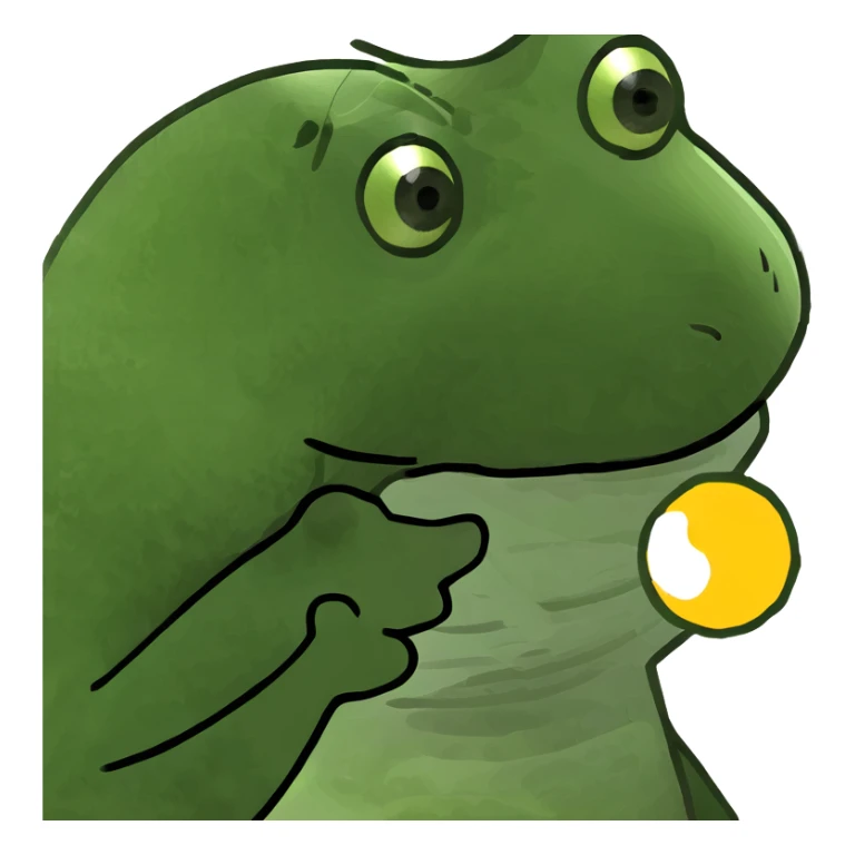 Crested gecko kissing the sun sticker