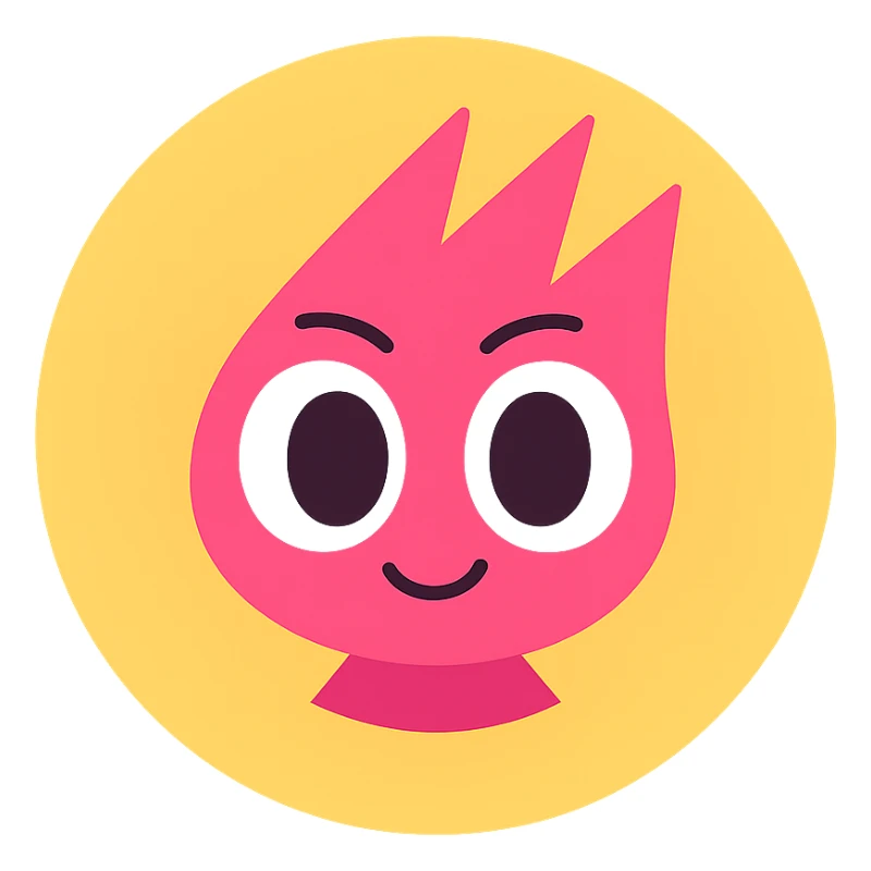 Replace the center of the gold flat token with the mascot head from the provided image, keeping the mascot head in its original colors, centered, no shadows, transparent background, gold flat token in a minimalistic style. sticker