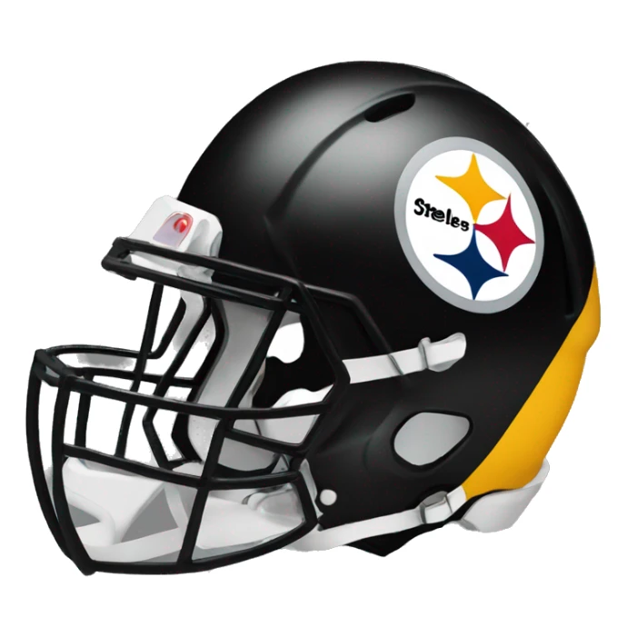 Steelers helmet  sticker