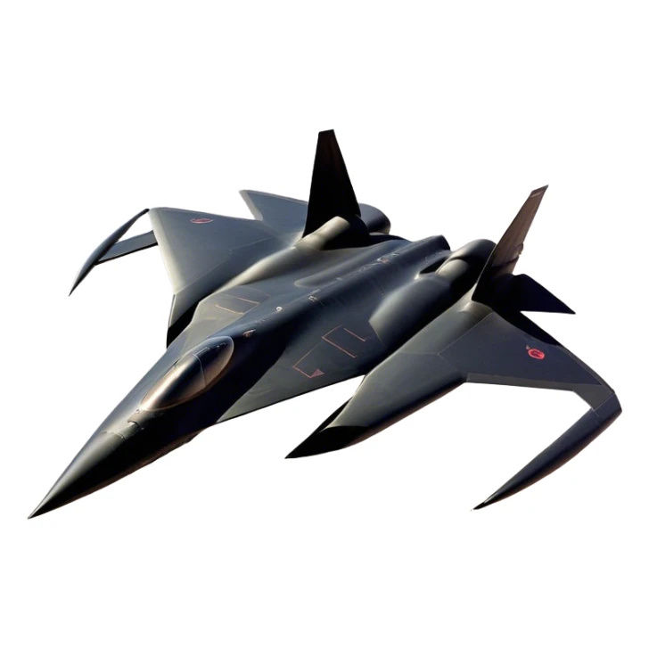 SR-71 Blackbird - Lockheed Martin (Stealth Grey) A sleek, high-speed reconnaissance aircraft with an elongated, needle-like fuselage and a smooth, aerodynamic design. The body is finished in a deep, matte jet-black with subtle panel lines and heat-resistant detailing. Its twin engines are seamlessly integrated into the structure, with sharp, swept-back wings that emphasize speed and stealth. The cockpit canopy is tinted, adding to its mysterious, high-tech aesthetic, while the overall silhouette exudes an aura of unmatched velocity and secrecy. sticker