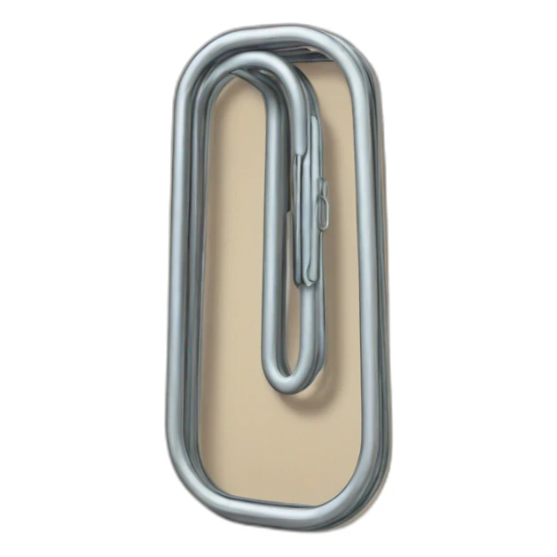 big size paper clip sticker