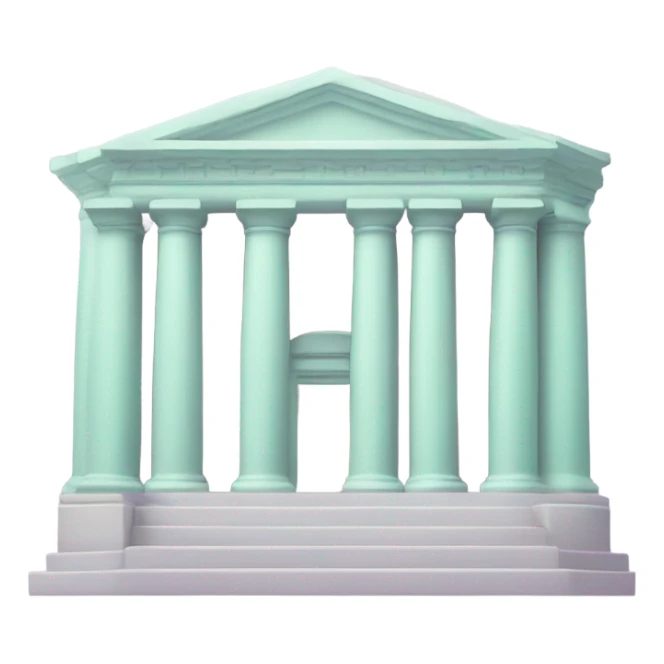 LoFi hip hop color themed bank emoji sticker