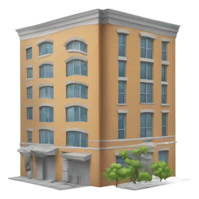 Two building and plans crashing into one of them  sticker