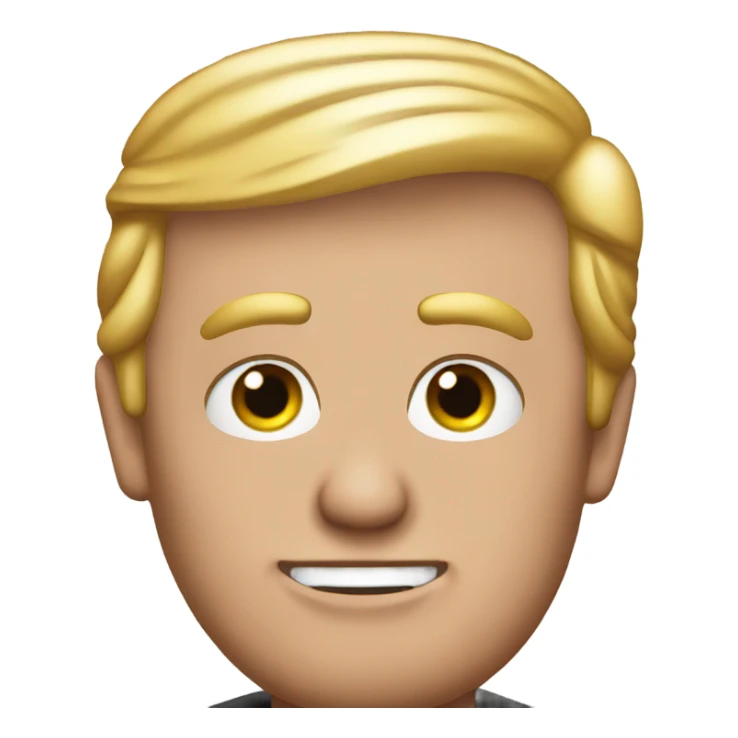 Trump gay man  sticker