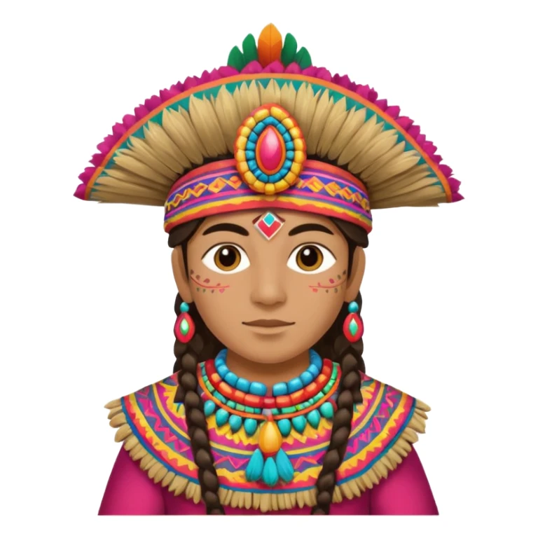 un corochano de los negritos de huanuco sticker