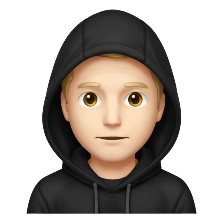 rich crypto billionaire who wants to hide from the world, blurry face sticker