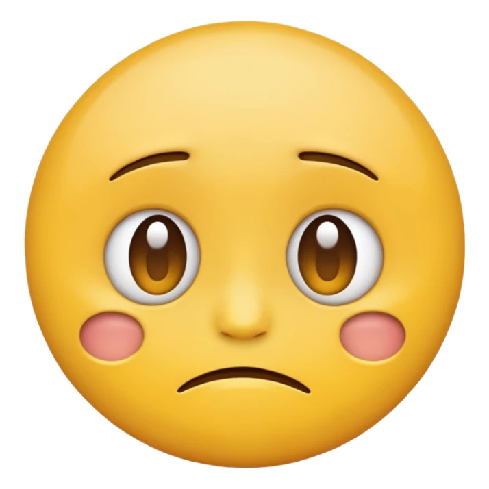 A sad and smug emoji  sticker