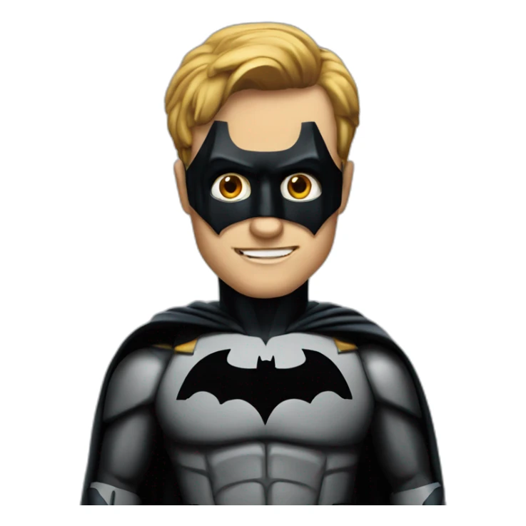 The dark knight batman flying movie sticker