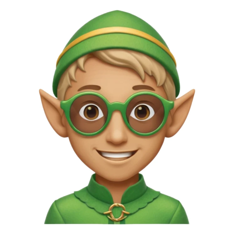 elf male legolas terminator summer wibe sunglasses sticker