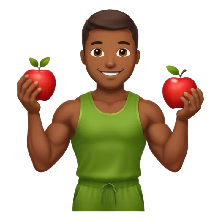 mister energy is a chain store selling healthy food.
create a mascot for this. sticker