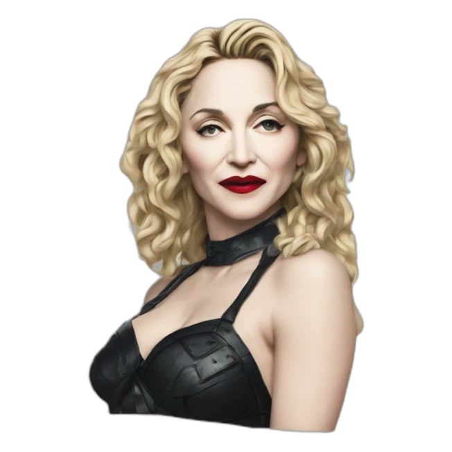 Madonna cantante en concierto sticker