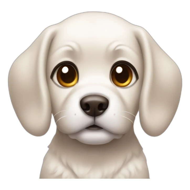 Dog cuteness christmas  sticker