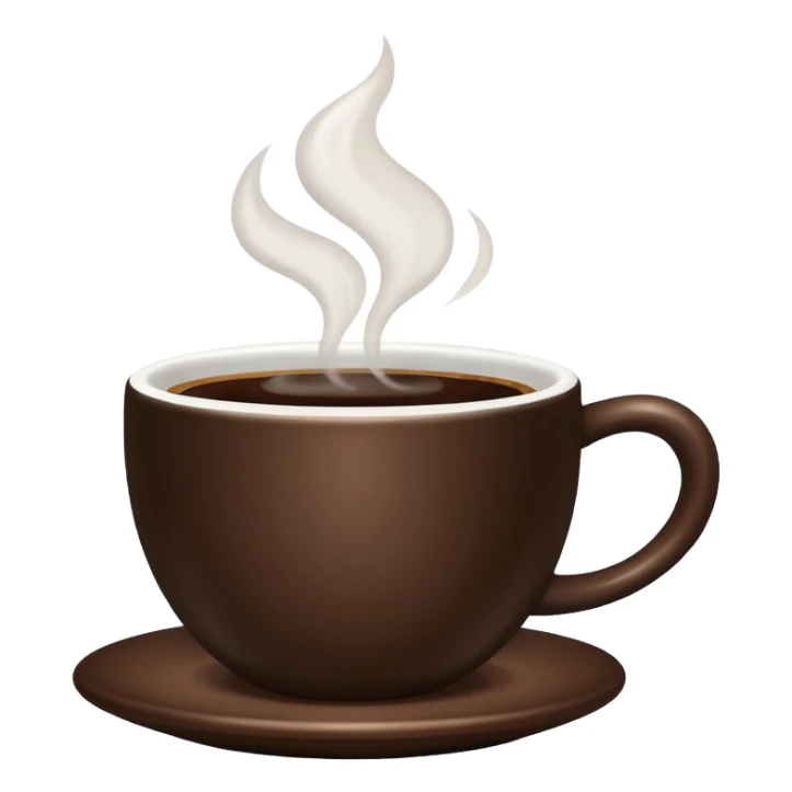 a cup of hot coffee















 sticker