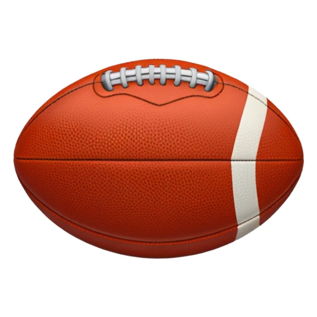 red football ball  sticker