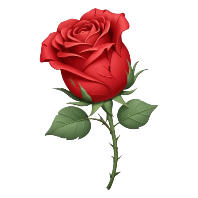 Heart break emoji holding a wilted rose emoji  sticker