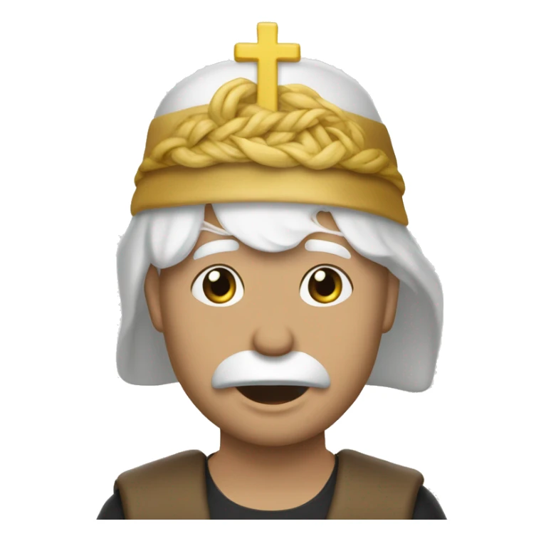 ein religiöser man day aussie wie ein südländer trodden aber ein baby face hat und von der nationalität her ein man aus dem sandzak ist  sticker